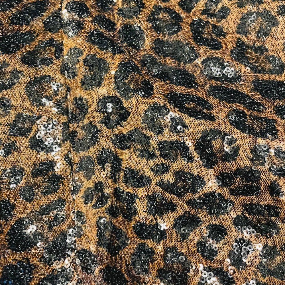 LPA Leopard Sequin Marissa Dress NWT! - Picture 5 of 8
